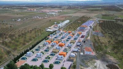 Malatya’nın Akçadağ ilçesinde, mevsimlik tarım işçileri için modern ve güvenli