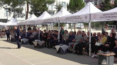 Amasya’da İlköğretim Haftası açılış töreninde kürsüye çıkan CHP’li Belediye Başkanı