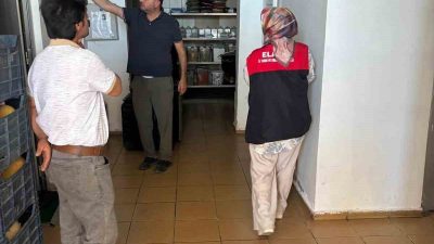 Arıcak ilçesinde ekipler tarafından gıda üretim yerlerine yönelik gıda denetim