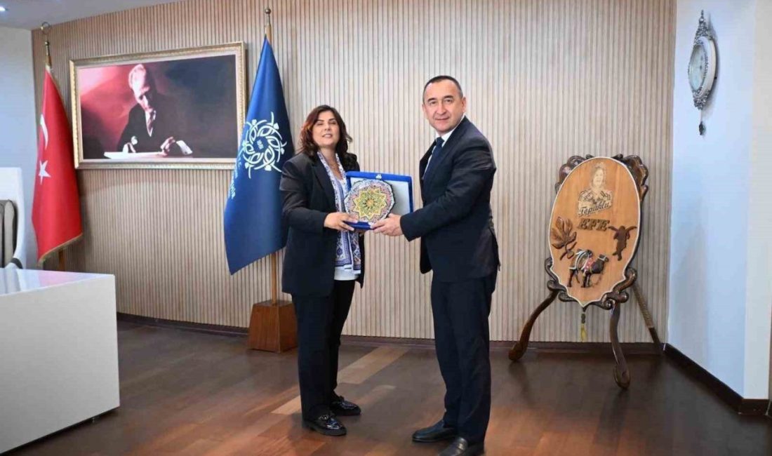 Aydın Büyükşehir Belediye Başkanı Özlem Çerçioğlu, Özbekistan Cumhuriyeti Ankara Büyükelçisi