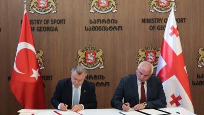 Gençlik ve Spor Bakanı Osman Aşkın Bak, Gürcistan’da Spor Bakanı