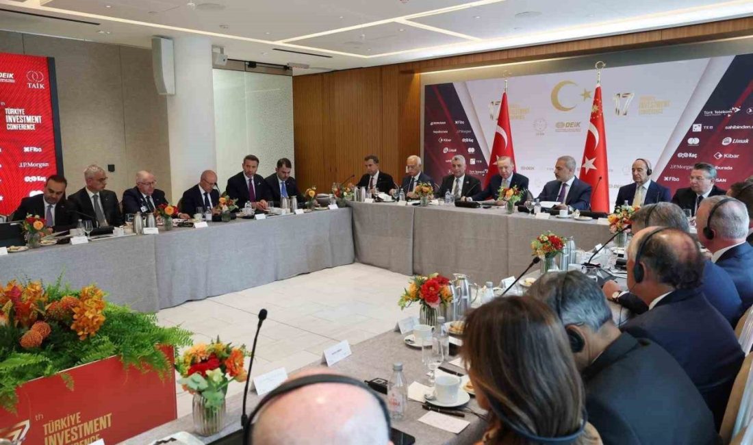 Enerji ve Tabii Kaynaklar Bakanı Alparslan Bayraktar, Türkiye Yatırım Konferansı’na
