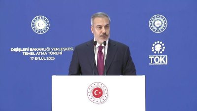 Dışişleri Bakanı Hakan Fidan, Dışişleri Bakanlığı’nın yeni yerleşkesinin stratejik öneme