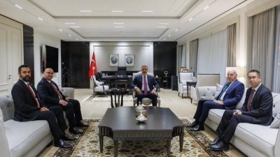 Dışişleri Bakanı Hakan Fidan, Irak Türkmen Cephesi (ITC) Başkanı Mehmet