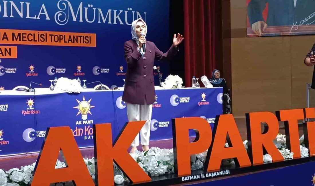 Aile ve Sosyal Hizmetler Bakanı Mahinur Özdemir Göktaş, “Terörsüz Türkiye”