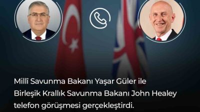 Milli Savunma Bakanı Yaşar Güler, Birleşik Krallık Savunma Bakanı John