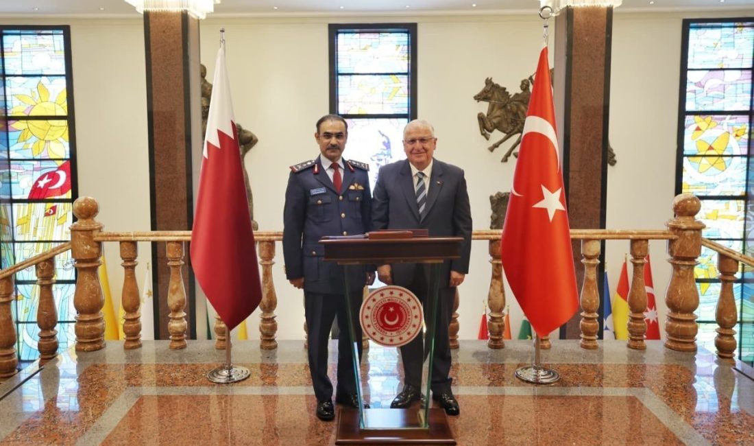 Milli Savunma Bakanı Yaşar Güler, Katar Genelkurmay Başkanı Korgeneral Jassim