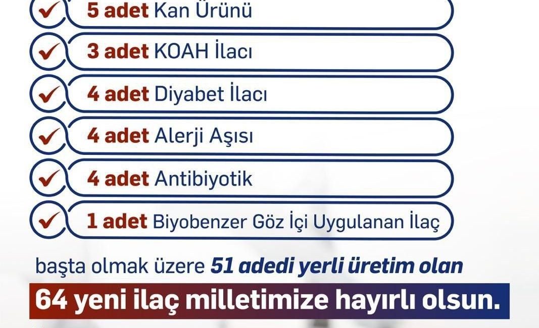 Çalışma ve Sosyal Güvenlik Bakanı, “Sosyal Güvenlik Kurumumuz tarafından 64