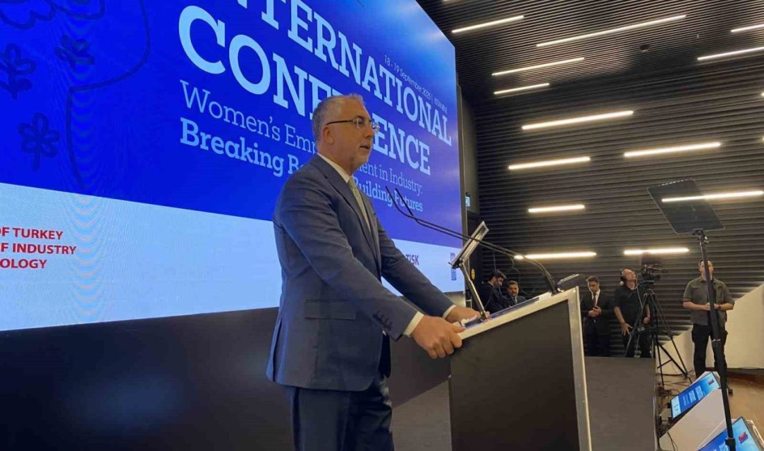 Çalışma ve Sosyal Güvenlik Bakanı Prof. Dr. Vedat Işıkhan, “Sanayide