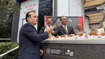 Sanayi ve Teknoloji Bakanı Mehmet Fatih Kacır, New York’ta Türk