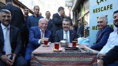 Milli Eğitim Bakanı Yusuf Tekin, Erzurumspor Futbol Kulübü’nü ziyaret etti,