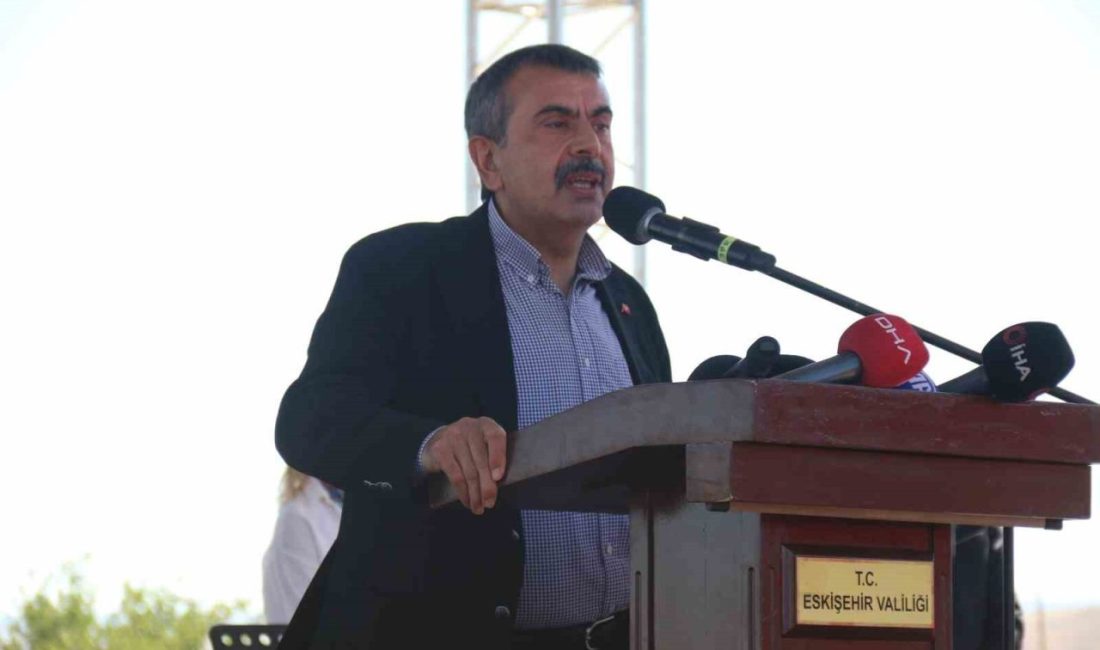 Eskişehir’de Sücaaddin Veli Anma Etkinlikleri’nde konuşan Milli Eğitim Bakanı Yusuf