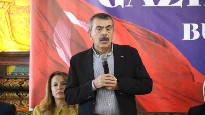 Eskişehir’de Terörsüz Türkiye süreci hakkında konuşan Milli Eğitim Bakanı Yusuf