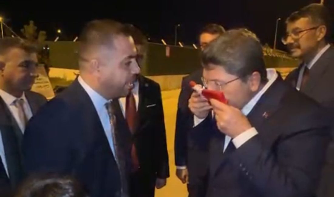 Adalet Bakanı Yılmaz Tunç, Hakkari’deki ziyaret ve açılışlarının ardından Yüksekova’dan