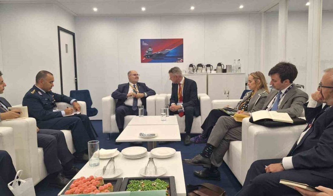 Milli Savunma Bakan Yardımcısı Alpaslan Kavaklıoğlu, Londra ziyareti kapsamında Birleşik