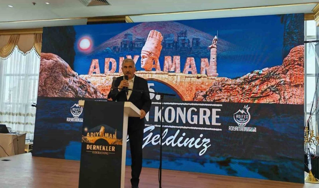 Kahta Belediye Başkanı Mehmet Can Hallaç, Adıyaman Dernekler Federasyonu’nun 5.