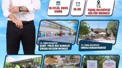 Tavas Belediyesi tarafından yapımı tamamlanan Şehit Polis Veli Kabalay Çocuk