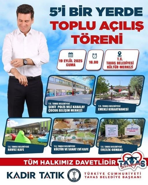 Tavas Belediyesi tarafından yapımı tamamlanan Şehit Polis Veli Kabalay Çocuk