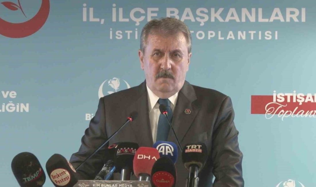 Büyük Birlik Partisi (BBP) Genel Başkanı Mustafa Destici, “Nükleer silahınız