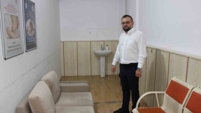 Amasya’da semt polikliniğinde bebek emzirme odasının şartlarını yetersiz bulup eleştirilerini