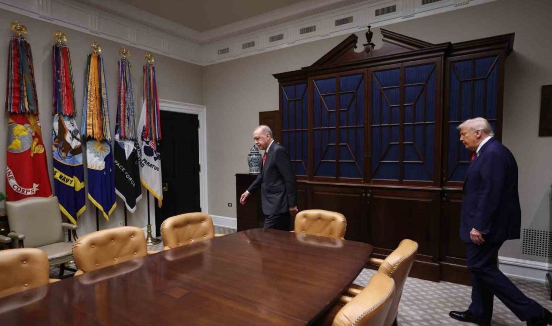 Cumhurbaşkanı Recep Tayyip Erdoğan ile ABD Başkanı Donald Trump arasında