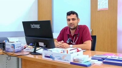 Malatya’da yaklaşık bir buçuk yıldır geçmeyen öksürük şikayetiyle hastaneye başvuran