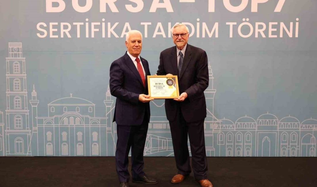 Büyükşehir Belediyesi’nin akıllı şehircilikte yaptığı çalışmalarla Bursa, dünyanın en akıllı