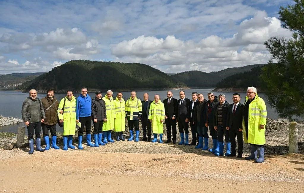 AK Parti Bursa İl Başkanı Davut Gürkan, Çınarcık Barajı’nın 2060