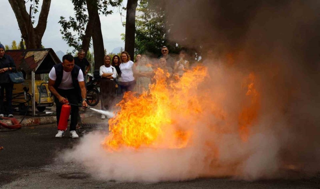 Antalya Büyükşehir Belediyesi İtfaiye Daire Başkanlığı, kurum içi iş güvenliği