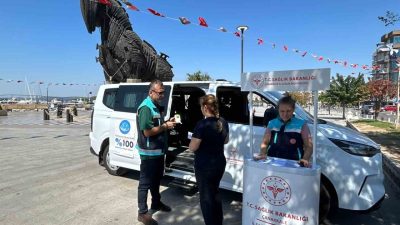 Çanakkale’de 3-9 Eylül tarihleri arasında olan ‘Halk Sağlığı Haftası’ nedeniyle