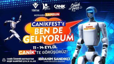 Samsun’da, Canik Belediyesi’nin düzenleyeceği Türkiye’nin en büyük yapay zekâ festivali