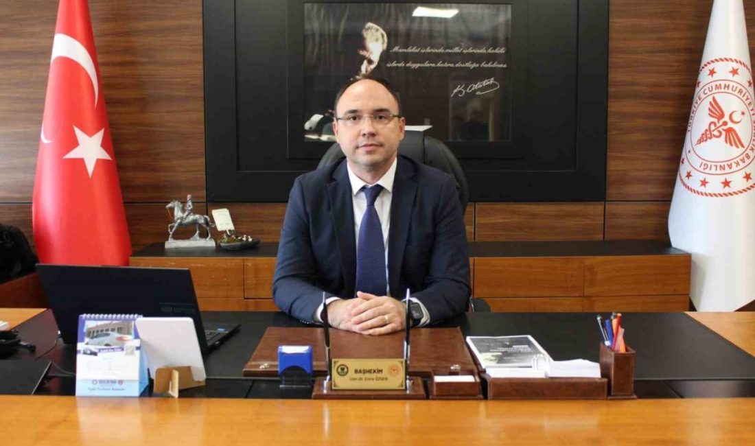 Samsun Çarşamba Devlet Hastanesi’nde başhekimlik görevine Uzm. Dr. Emre Özgen