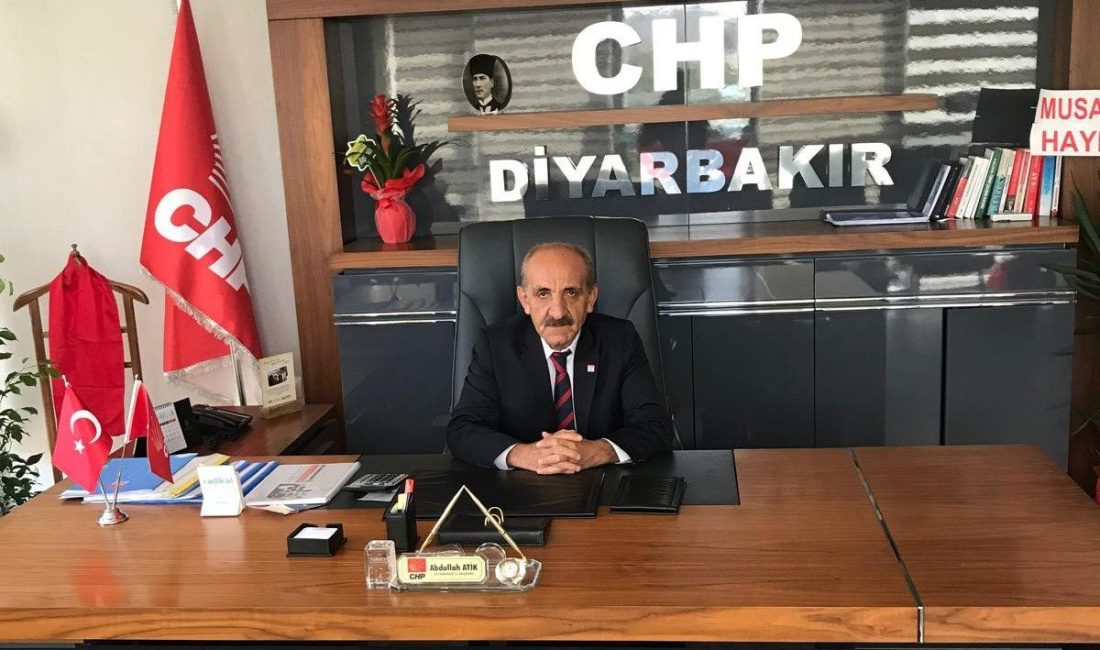 CHP Diyarbakır İl Başkan Yardımcısı Selim Fidancı, partisinden istifa etti.