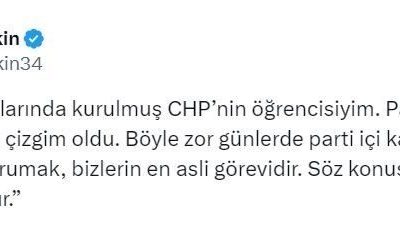 CHP İstanbul İl Başkanlığına kayyum olarak atanan Gürsel Tekin sosyal