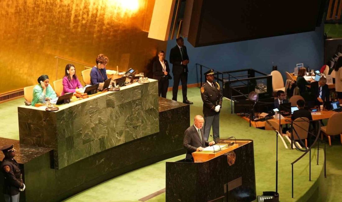 Cumhurbaşkanı Recep Tayyip Erdoğan, Birleşmiş Milletler (BM) Genel Kurulu’na hitabında,