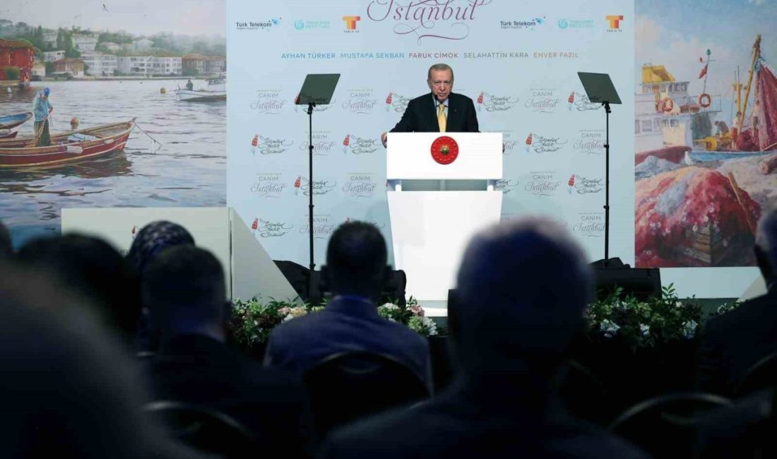 Cumhurbaşkanı Recep Tayyip Erdoğan, “İstanbul için hiçbir zaman yaptıklarımızla yetinmedik,