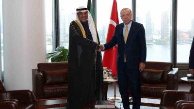 Cumhurbaşkanı Recep Tayyip Erdoğan, New York temasları kapsamında Kuveyt Veliaht