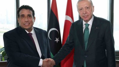 Cumhurbaşkanı Recep Tayyip Erdoğan, New York temasları kapsamında Libya Başkanlık