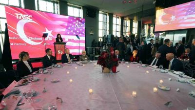 Cumhurbaşkanı Recep Tayyip Erdoğan, Türk-Amerikan Ulusal Yönlendirme Komitesi (TASC) tarafından