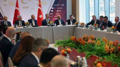 Cumhurbaşkanı Recep Tayyip Erdoğan, Türk-Amerikan İş Konseyi (TAİK) tarafından düzenlenen