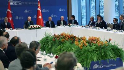 Cumhurbaşkanı Recep Tayyip Erdoğan, New York temasları kapsamında SETA eşgüdümünde