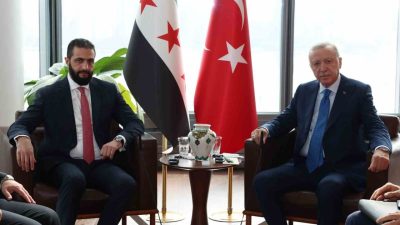 Cumhurbaşkanı Recep Tayyip Erdoğan, ABD’deki temasları kapsamında Suriye Devlet Başkanı