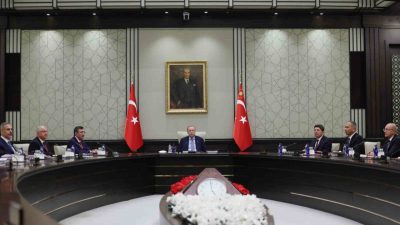 Cumhurbaşkanı Recep Tayyip Erdoğan başkanlığındaki Milli Güvenlik Kurulu (MGK), Cumhurbaşkanlığı