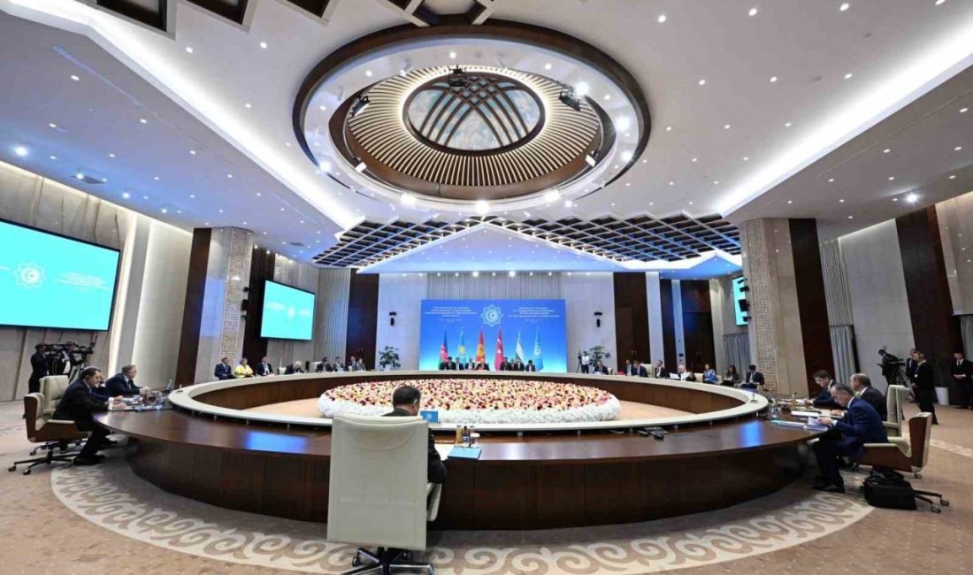 Cumhurbaşkanı Yardımcısı Cevdet Yılmaz’ın da aralarında bulunduğu Türk Devletleri Teşkilatı