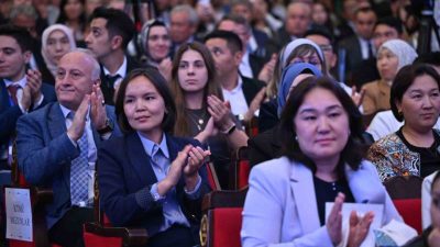Cumhurbaşkanı Yardımcısı Cevlet Yılmaz, Kırgızistan-Türkiye Manas Üniversitesi’nde yaptığı konuşmada, “Kırgızistan’ın