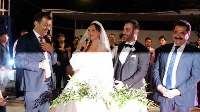 Denizlili gazeteci Mehtap Koç ile Derviş Can Deda, görkemli düğün