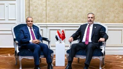 Dışişleri Bakanı Hakan Fidan, Mısır Dışişleri Bakanı Badr Abdellaty ile
