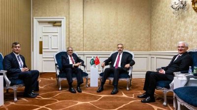 Dışişleri Bakanı Hakan Fidan, Pakistan Dışişleri Bakanı Muhammed Ishaq Dar