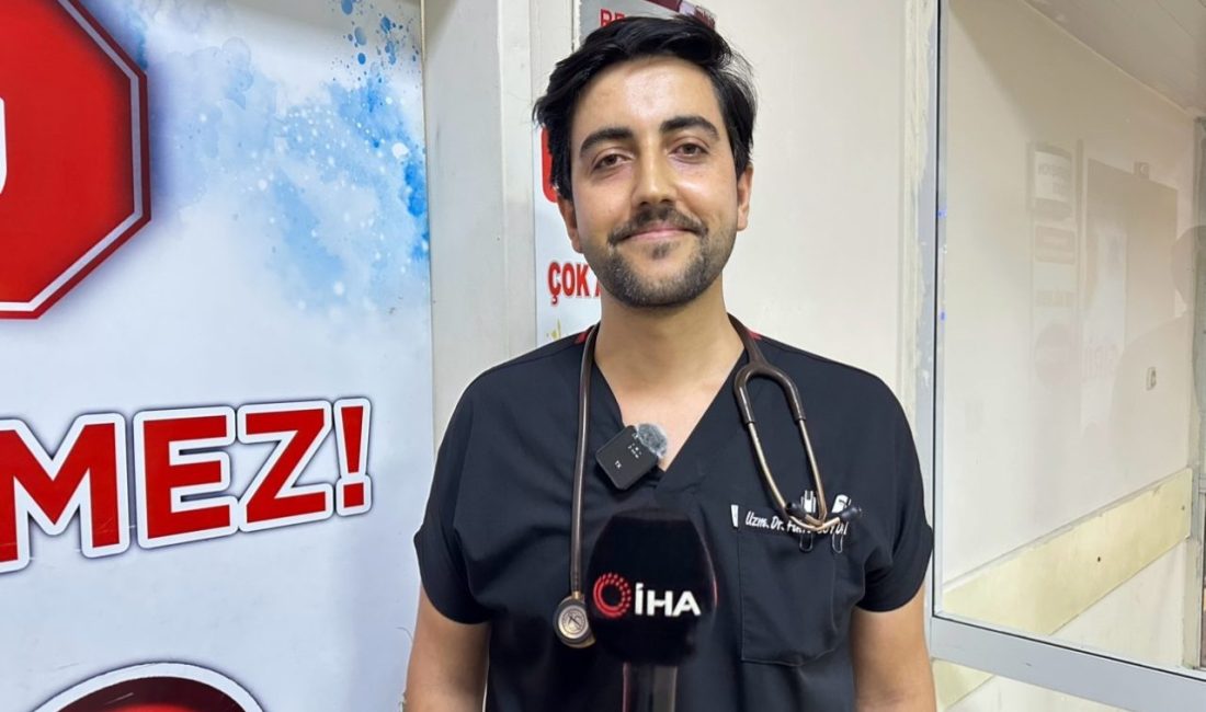 Yüksekova Devlet Hastanesi Acil Tıp Uzmanı Dr. Fikri Soydan, acil