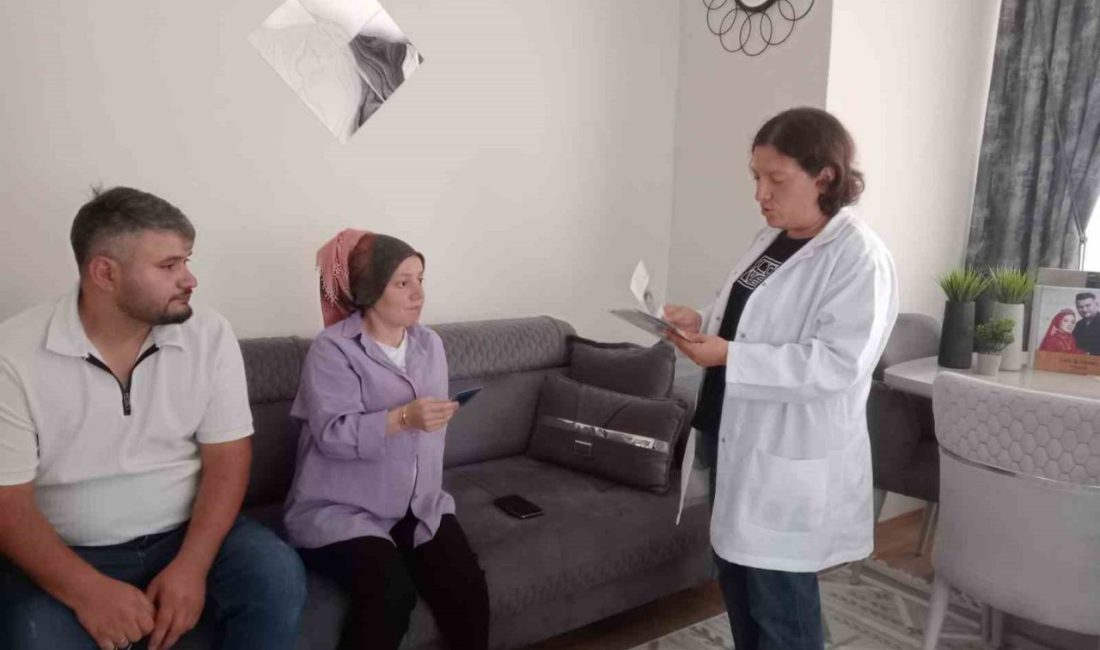 DÜZCE(İHA) – Düzce Sağlık Müdürlüğüne bağlı ekipler riskli gebeleri yakından